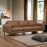 Chica Nubuck Leather Sofa Responsibly for Premium Comfort Sofas & Loveseats LOOMLAN By One For Victory