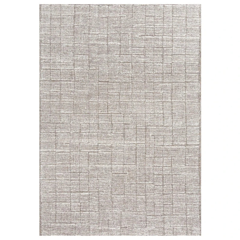 Chik Solid Brown Area Rugs For Living Room Area Rugs LOOMLAN By LOOMLAN