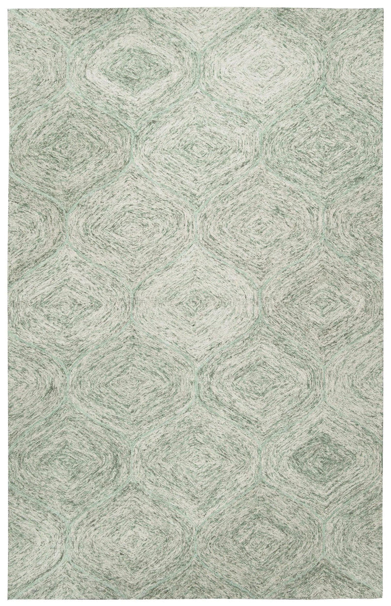 Chil Wool Green Hallway Kitchen Runner Rug Area Rugs LOOMLAN By LOOMLAN