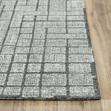 Chip Solid Charcoal Area Rugs For Living Room Area Rugs LOOMLAN By LOOMLAN