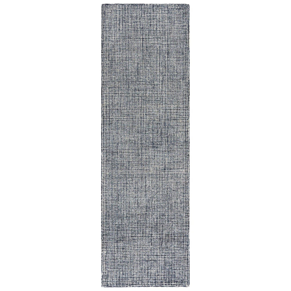 Chlo Wool Black Hallway Kitchen Runner Rug Area Rugs LOOMLAN By LOOMLAN