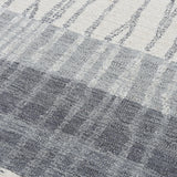 Choa Stripe Charcoal Area Rugs For Living Room Area Rugs LOOMLAN By LOOMLAN