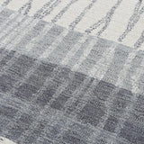 Choa Stripe Charcoal Area Rugs For Living Room Area Rugs LOOMLAN By LOOMLAN