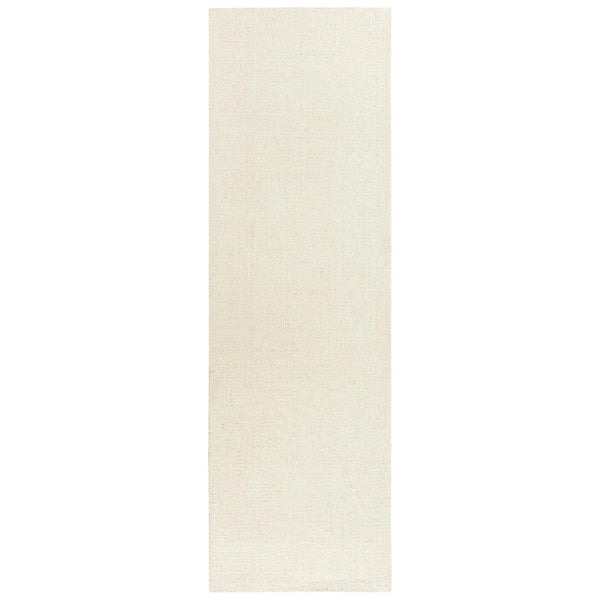 Chos Wool White Hallway Kitchen Runner Rug Area Rugs LOOMLAN By LOOMLAN