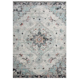 Chuk Medallion Gray Kitchen Hallway Runner Rug Area Rugs LOOMLAN By LOOMLAN