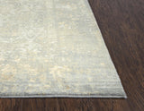 Chuo Border Beige Large Area Rugs For Living Room Area Rugs LOOMLAN By LOOMLAN