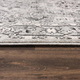 Cian Medallion Gray Kitchen Hallway Runner Rug Area Rugs LOOMLAN By LOOMLAN