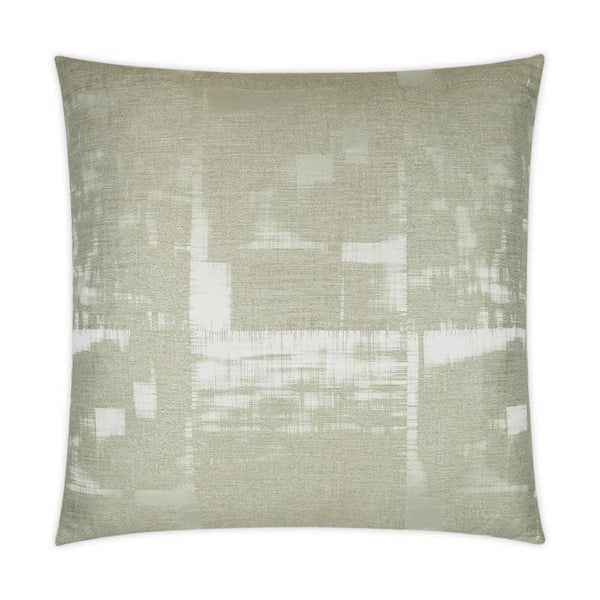 Ciara Alabaster Abstract Tan Taupe Large Throw Pillow With Insert Throw Pillows LOOMLAN By D.V. Kap