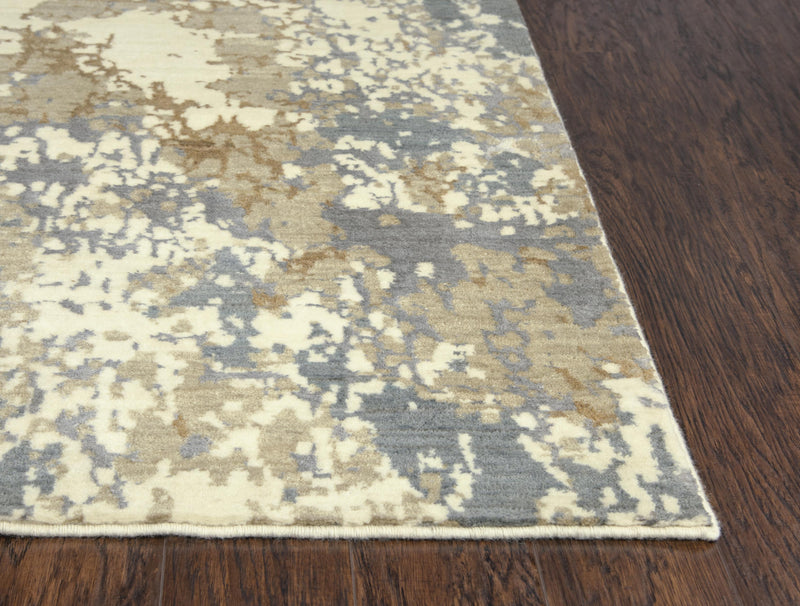 Ciba Abstract Beige Large Area Rugs For Living Room Area Rugs LOOMLAN By LOOMLAN