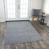 Cija 5x7 Indoor Outdoor Gray Patio Rug Outdoor Rugs LOOMLAN By LOOMLAN