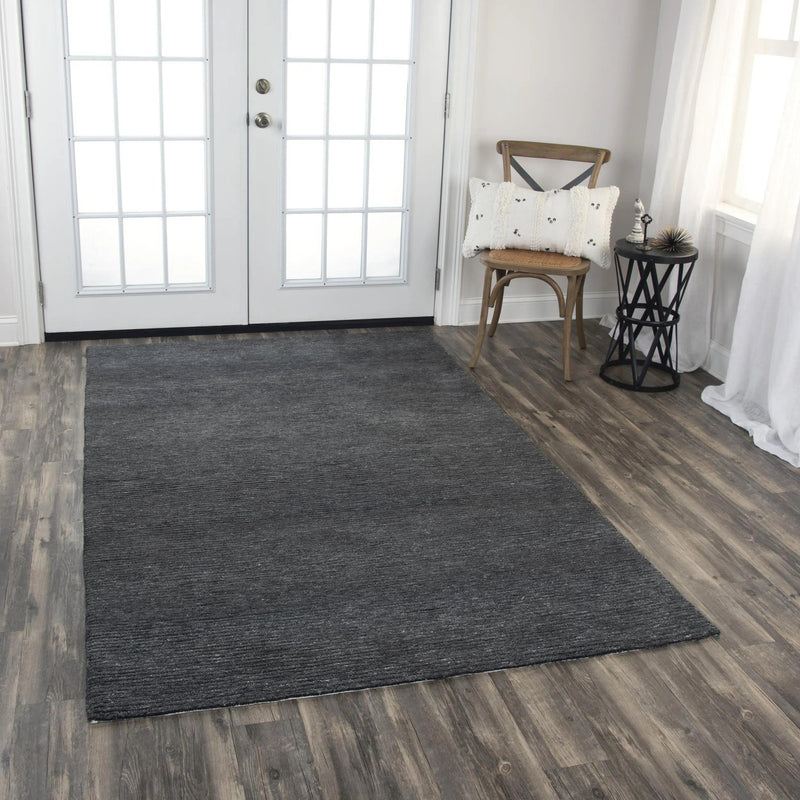 Cima 5x7 Indoor Outdoor Gray Patio Rug Outdoor Rugs LOOMLAN By LOOMLAN