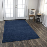 Cina 5x7 Indoor Outdoor Blue Patio Rug Outdoor Rugs LOOMLAN By LOOMLAN