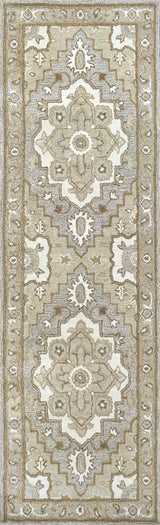 Cira Oriental Medallion Gray Large Area Rugs For Living Room Area Rugs LOOMLAN By LOOMLAN