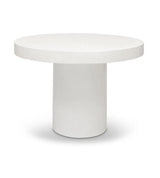 Circa Fiber Reinforced Concrete Round Counter Table Outdoor Counter Tables LOOMLAN By Urbia