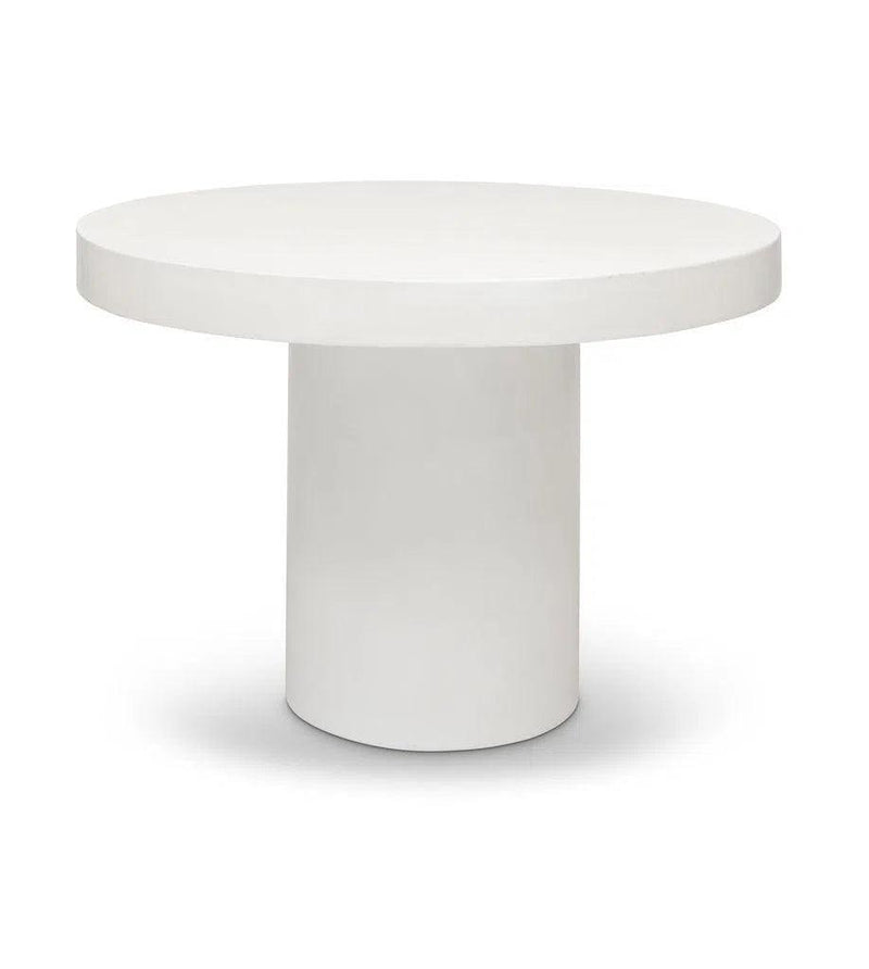 Circa Fiber Reinforced Concrete Round Counter Table Outdoor Counter Tables LOOMLAN By Urbia