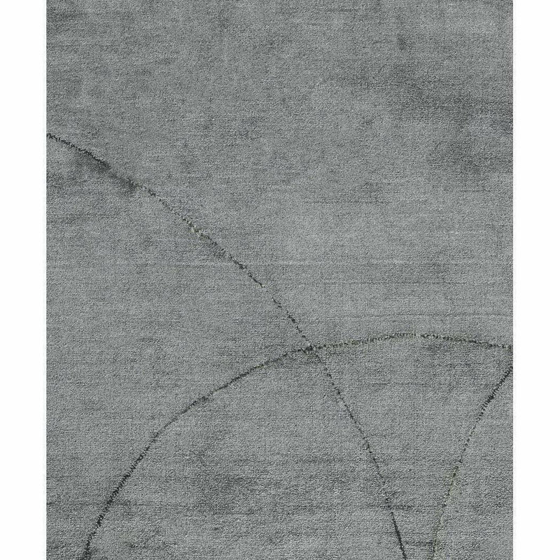 Circulus Grey Solid Multicolor Handmade Wool Rug Area Rugs LOOMLAN By Linie Design