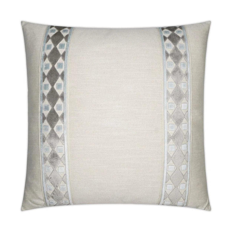 Cirque Spa Band Grey Large Throw Pillow With Insert Throw Pillows LOOMLAN By D.V. Kap