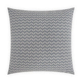 Cirrus Navy Blue Throw Pillow With Insert Throw Pillows LOOMLAN By D.V. Kap