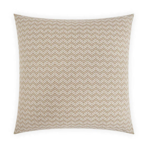 Cirrus Tan Throw Pillow With Insert Throw Pillows LOOMLAN By D.V. Kap