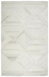 Cise Geometric Ivory Large Area Rugs For Living Room Area Rugs LOOMLAN By LOOMLAN