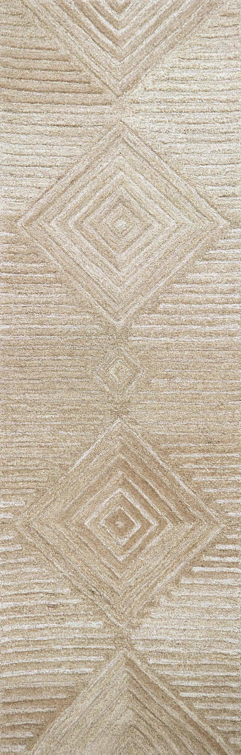 Clac Geometric Tan Large Area Rugs For Living Room Area Rugs LOOMLAN By LOOMLAN