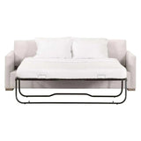 Clara 86" Slim Arm Queen Sleeper Sofa Performance Feather Fill Sofas & Loveseats LOOMLAN By Essentials For Living