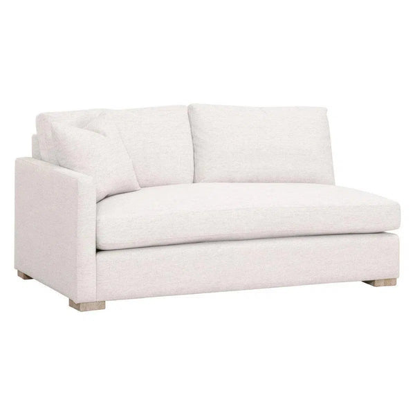 Clara Modular 2-Seat Left Slim Arm Sofa Performance& Feather Modular Components LOOMLAN By Essentials For Living