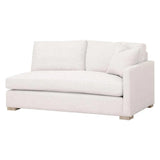 Clara Modular 2-Seat Right Slim Arm Sofa Performance& Feather Modular Components LOOMLAN By Essentials For Living