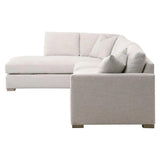 Clara Modular 2-Seat Right Slim Arm Sofa Performance& Feather Modular Components LOOMLAN By Essentials For Living