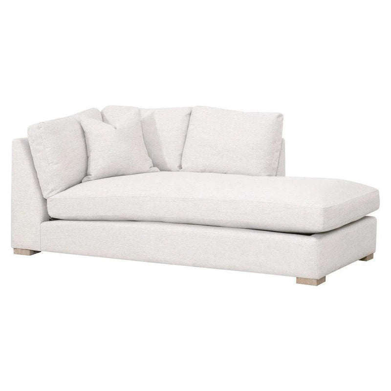 Clara Modular Right-Facing Chaise Performance Feather Fill Modular Components LOOMLAN By Essentials For Living