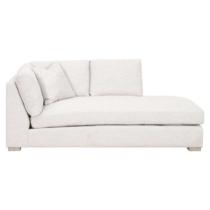 Clara Modular Right-Facing Chaise Performance Feather Fill Modular Components LOOMLAN By Essentials For Living