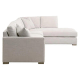 Clara Modular Right-Facing Chaise Performance Feather Fill Modular Components LOOMLAN By Essentials For Living