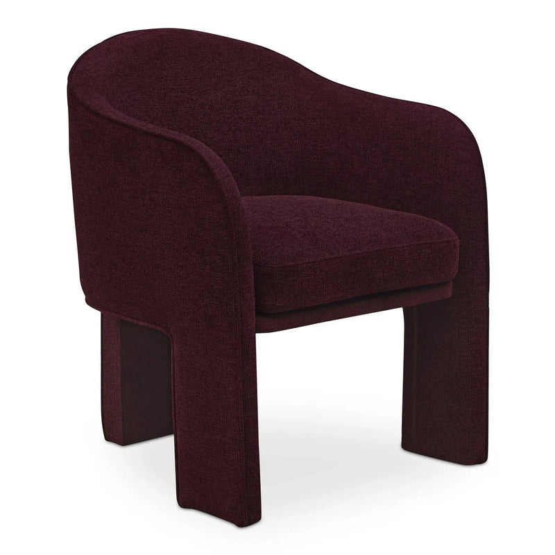 Clara Polyester Upholstered Dining Chair