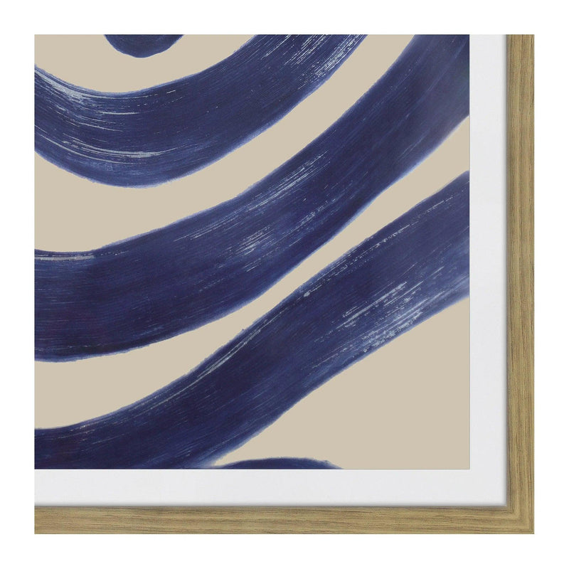 Clarity I Abstract Framed Wall Art Under Glass Wall Print Artwork LOOMLAN By Moe's Home