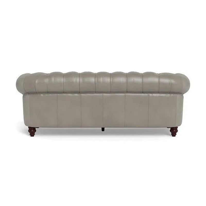 Classic Chesterfield-Inspired Leather Sofa Retro Collection Sofas & Loveseats LOOMLAN By Uptown Sebastian