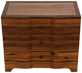 Claudie Wood Dark Walnut Chest Chests LOOMLAN By Noir