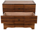 Claudie Wood Dark Walnut Chest Chests LOOMLAN By Noir