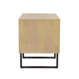 Clay Brown Mango Wood End Table Outdoor Side Tables LOOMLAN By Artesia