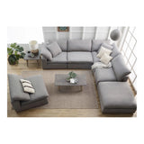 Clay Wood Modular Sectional Modular Sofas LOOMLAN By Moe's Home