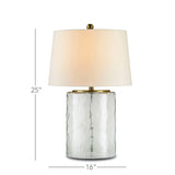 Clear Brass Oscar Table Lamp Table Lamps LOOMLAN By Currey & Co