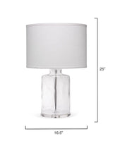 Clear Glass Napa Table Lamp Table Lamps LOOMLAN By Jamie Young