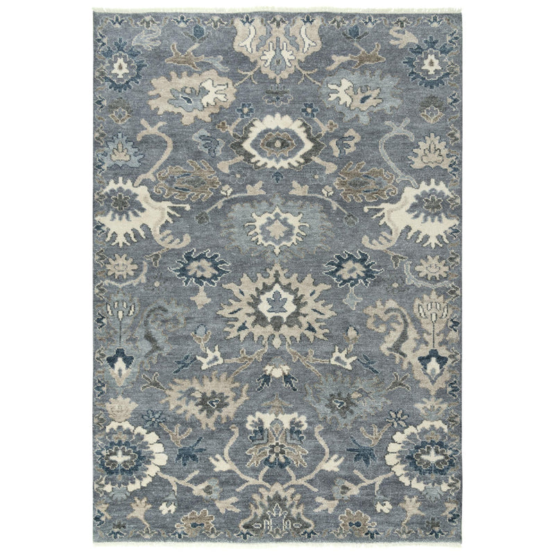 Clep Floral Gray Large Area Rugs For Living Room Area Rugs LOOMLAN By LOOMLAN