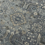 Clev Floral Gray Large Area Rugs For Living Room Area Rugs LOOMLAN By LOOMLAN