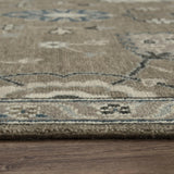 Clif Floral Brown Large Area Rugs For Living Room Area Rugs LOOMLAN By LOOMLAN