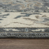 Clit Floral Gray Large Area Rugs For Living Room Area Rugs LOOMLAN By LOOMLAN