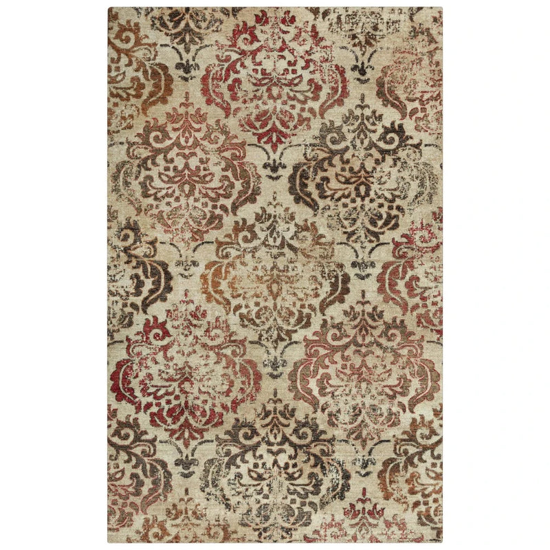 Clur Medallion Brown Large Area Rugs For Living Room Area Rugs LOOMLAN By LOOMLAN