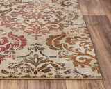 Clur Medallion Brown Large Area Rugs For Living Room Area Rugs LOOMLAN By LOOMLAN