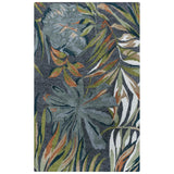 Coal Floral Charcoal Area Rugs For Living Room Area Rugs LOOMLAN By LOOMLAN