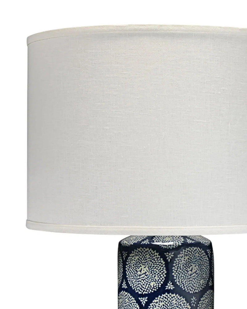 Coastal Style Blue Ceramic Neva Table Lamp Table Lamps LOOMLAN By Jamie Young