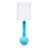 Coastal Style Blue Glass Studio Table Lamp Table Lamps LOOMLAN By Jamie Young